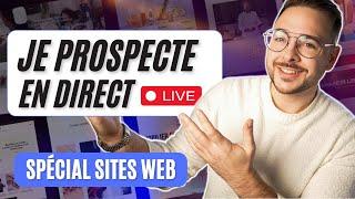 J'approche un prospect en direct pour vendre un site web !