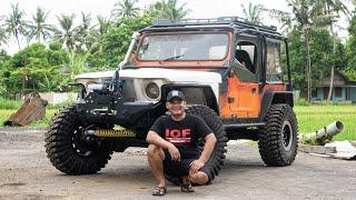 Jeep CJ7 Gladiator Milik Team YOGY4X4RTA AYAM JANTAN