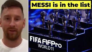 Lionel Messi is in the FIFA FIFPro Men's World XI