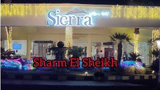 Sharm El Sheikh , отель Sierra 5* . обзор территории отеля и пляжа .