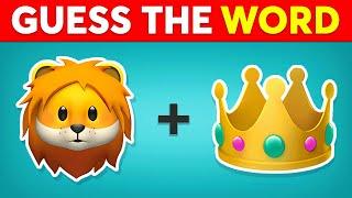 Guess The WORD By Emoji? | Emoji Quiz | Quiz Kingdom