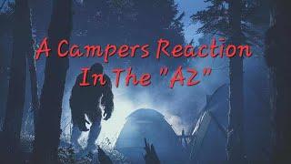 A Campers Reaction in the "AZ"