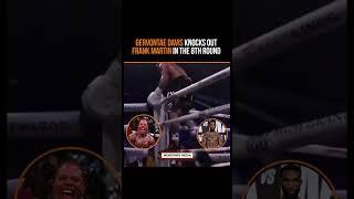 #GervontaeDavis knocks out #FrankMartin in the 8th round
