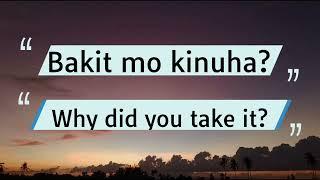 COMPILATION OF PERSONAL QUESTIONS | English-Tagalog Translation