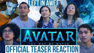 AVATAR 2 The Way of Water TEASER TRAILER REACTION! l MaJeliv Reactions l Left in Awe