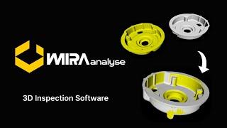 MIRAanalyse Scan to CAD Comparison | 3D Inspection Software