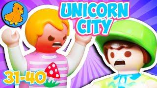 STREIT & LIEBESWAHN IN UNICORN CITY | Folge 31 - 40 | Familie Feenstaub | Playmobil Film Deutsch