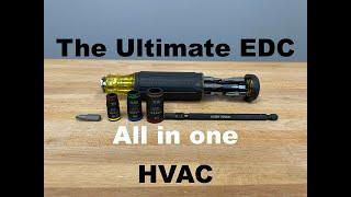 You need this: Klein Tools 14-in-1 HVAC screwdriver | The Ultimate EDC all in one 32304