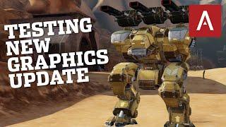  War Robots Test Server - NEW Remastered Graphics Update (Performance Setting) | WR Live Gameplay