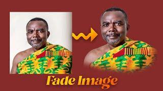 How to fade images in photoshop | How to fade an image into a background in photoshop