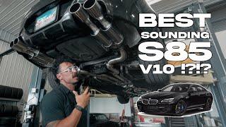 Best BMW M6 Exhaust?! V10 E63 M car gets FMU custom system with insane results!