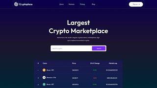 Create a Crypto Price Tracking App using React JS & CoinGecko API Step by Step tutorial 2024
