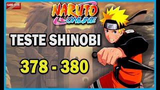 Naruto Online - Teste Shinobi - Andar 378 - 380