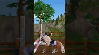 Fell off today  #sso #ssorrp #rep #horsegame #starstable #starstableonline #fail #fypシ゚viral