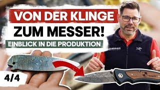 Von der Klinge zum fertigen Messer! Die Reise des Tirpitz-Stahls | Böker Solingen