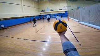 VOLLEYBALL FIRST PERSON FULL MATCH | BOYS vs GIRLS  | «Dream Team» VS GTU School of Olympic Reserve