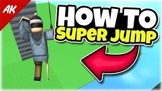 How To Super High Jump in Roblox