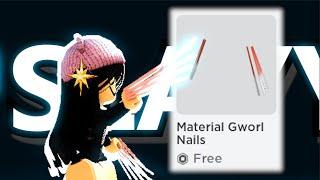 How to get LONG NAILS on Roblox! 