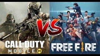 #Сравнение Free Fire против Call of Duty Mobile