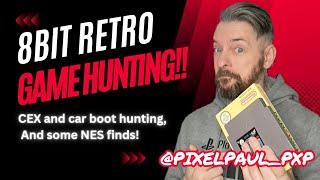 Game Hunting with Pixelpaul! CEX and Car Booty pick ups, including TWO 8bit NES Classics!
