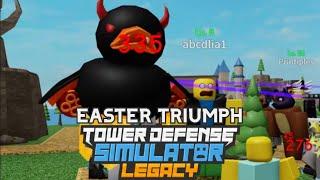 Beating TDS: Legacy Easter Egg Event [ROBLOX]