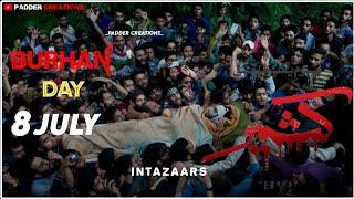 Shaheed Burhan Wani || 8 July 2023 || Burhan Day ||Cryful Burhan Status || Pain'Ful Burhan Status