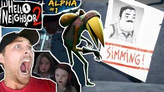 NEW HELLO NEIGHBOR 2! Crow Alpha 1 Gameplay Gamer Time