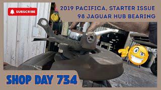 98 Vanden Plas HUB BEARING, Pacifica NO CRANK, STARTER ISSUE? Auto Repair Shop DAY 734