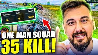 35 KİLLS ONE MAN SQUAD | PUBG MOBILE