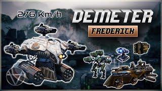 [WR]  276 KM/H Demeter w/ FREDERICK – Mk3 Gameplay | War Robots