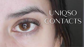 Uniqso Contacts Review | Sweety Colorful Rio Chocolate