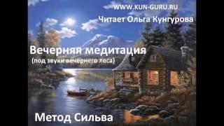 Метод Сильва. Вечерняя медитация под звуки вечернего леса. WWW.KUN-GURU