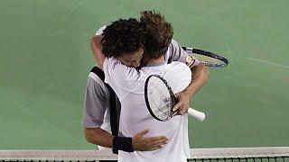 Andy Roddick vs Younes El Aynaoui 2003 Australian Open QF Highlights