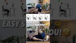 FIX YOUR TECH NECK, BACK PAIN & POSTURE IN JUST 42 DAYS! #yogawithdj #plowpose #snailpose