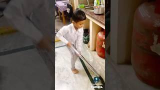 Helping mom in household chores || Jason #cleaning #learning #viralvideo #love #leorojas #shorts