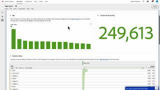 Navigating the Analysis Workspace Landing Page