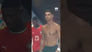 Nico Williams just couldn’t resist and swapped shirts with Cristiano Ronaldo at half time 