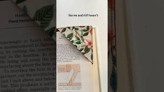 Xmas gift idea- DIY embroidered bookmarks #sew #sewingideas