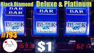 High Limit Slots  Which is better? Black Diamond Deluxe Slot or Platinum Max Bet Bonus Game 赤富士スロット