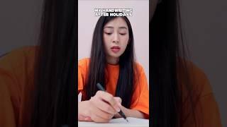 Did I forget how to write?  #funnyshorts #relatable #holidaymood