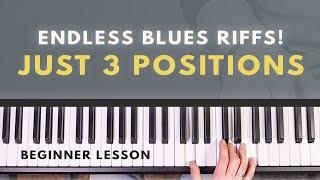 The 3 (EASY) MUST KNOW Blues Piano Chord Positions You Hear All The Time