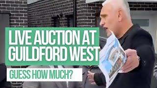 How much for Brand New Corner Home + Separate Flat? Auction at Guildford West 