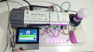 Работа Sonoff NSPanel с контроллером Wiren Board 7