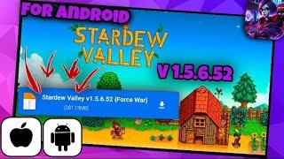 HOW TO DOWNLOAD AND INSTALL STARDEW VALLEY VERSION 1.5.6.52 FOR ANDROID UPDATED 2024!