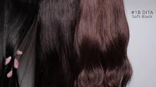 Colour Comparison (#1B, #2, #4) | ASHLYNN BRAID® Hair Colours