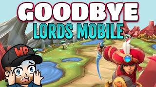 My Last Lords Mobile Stream // Time To Quit