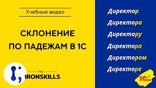 Склонение по падежам в 1С