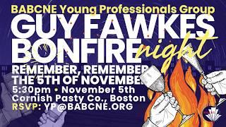 BABCNE Young Professionals Guy Fawkes / Bonfire Night!