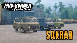 Spintires: MudRunner обзор мода [ SAKRAB ] НОРМ