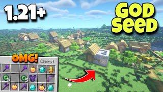 (God Seed) For Minecraft 1.21 Java Edition | Seed Minecraft 1.21 | Minecraft Seeds